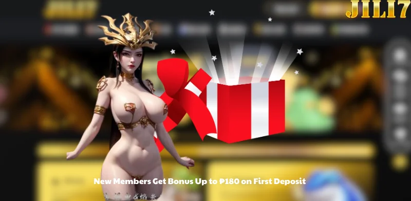 New Members Get Bonus Up to ₱180 on First Deposit